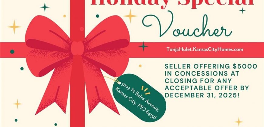 Homes for Sale in Kansas City, MO 64156 | 9103 N Bales Avenue